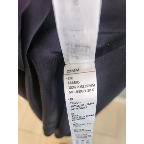 LILYSILK Black Silk Camisole Top – Lace Trim – 100% Mulberry Silk – Size S - Picture 4 of 4